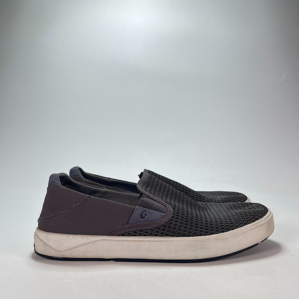 OluKai Lae'ahi Pavement Lightweight Casual Slip On Sneakers 10443-PVPV Mens Sz 9